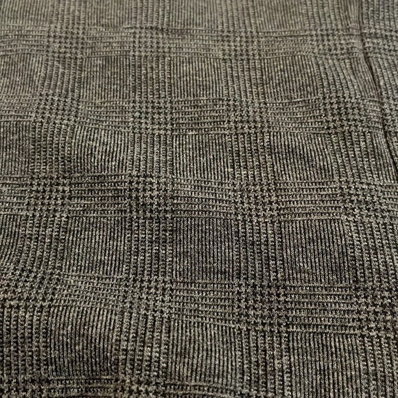 Talbots Dark Gray Glen Check Size Zip Heritage Fit Pant Size 14 - Picture 4 of 10